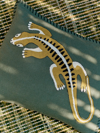 Housse de coussin Gecko