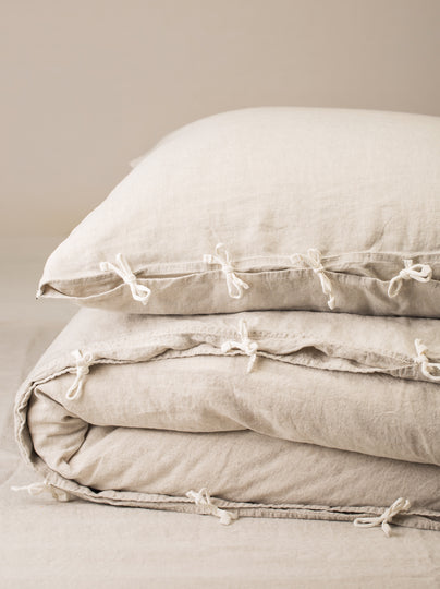 Selena Bedding Set - Cement