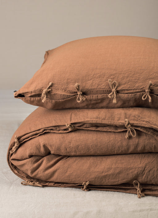 Selena Bedding Set - Sepia