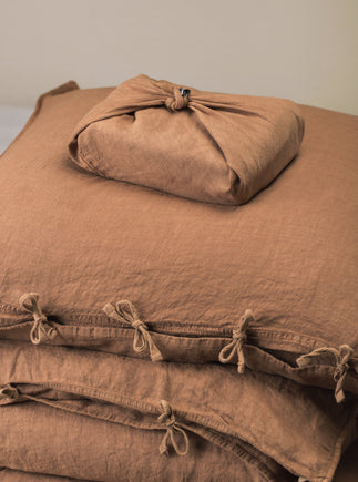 Selena Bedding Set - Sepia