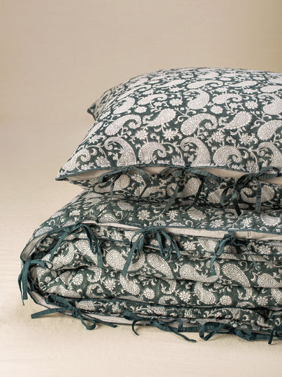 Paisley Bedding Set - Lake
