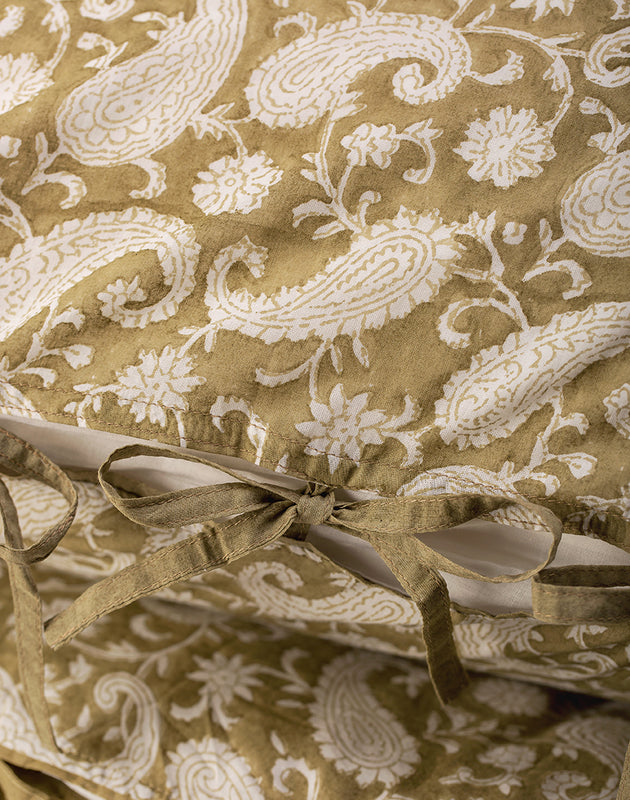 Paisley Bedding Set - Olive