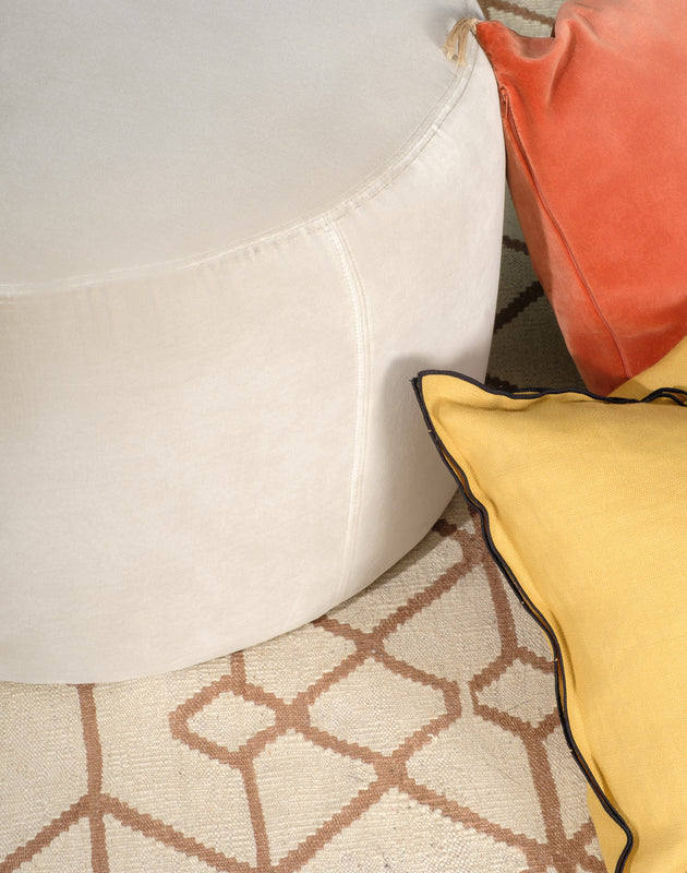 Footstool Caillou - Smooth Galet