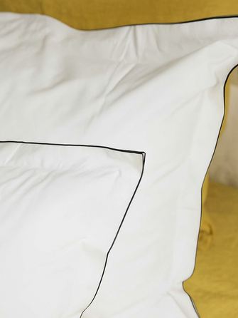 Petite housse de coussin Bora - Noir
