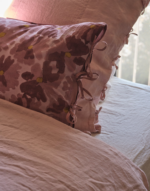 Set de 2 taies d'oreiller Peonia