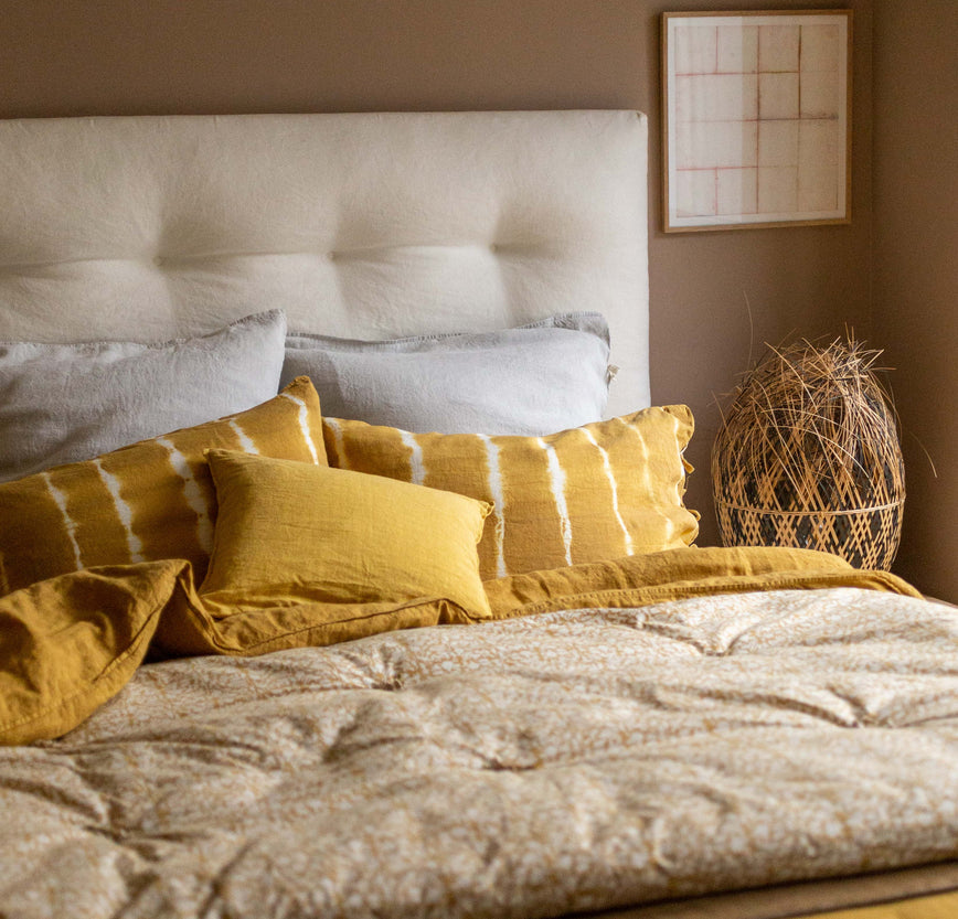 Tête de lit en tissu capitonnée Adar personnalisable