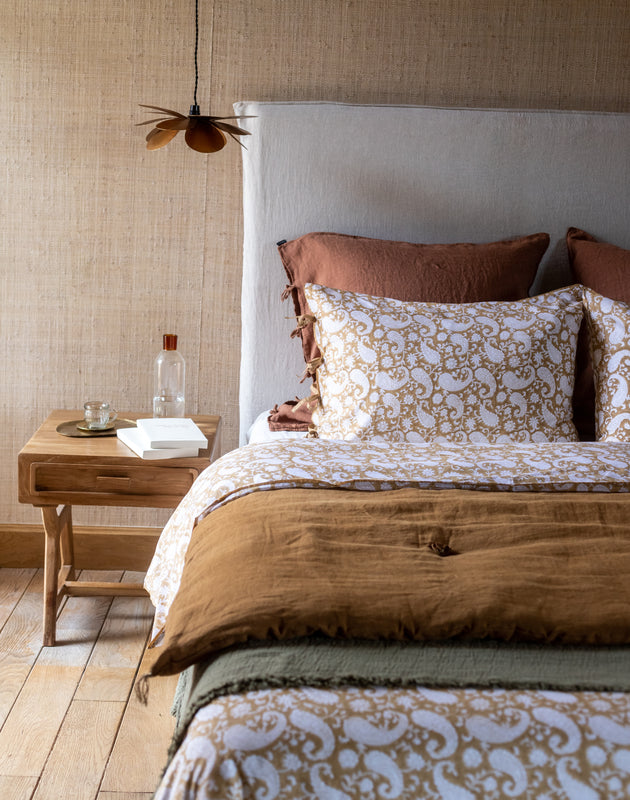 Organic Paisley Duvet Cover