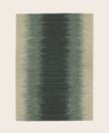 grand tapis en jute et lin couleur lac tons bleu