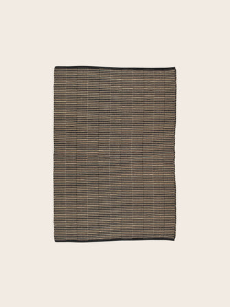 Packshot du Tapis Kharo en coton et jonc de mer