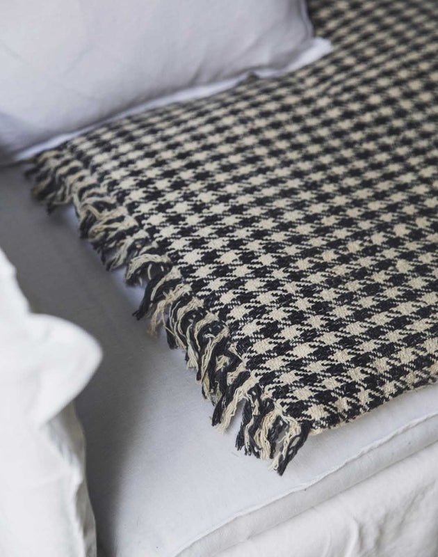 Sofa cover pied de poule