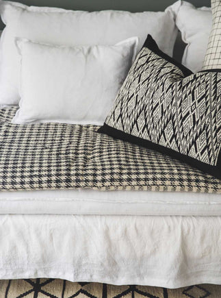 Sofa cover pied de poule