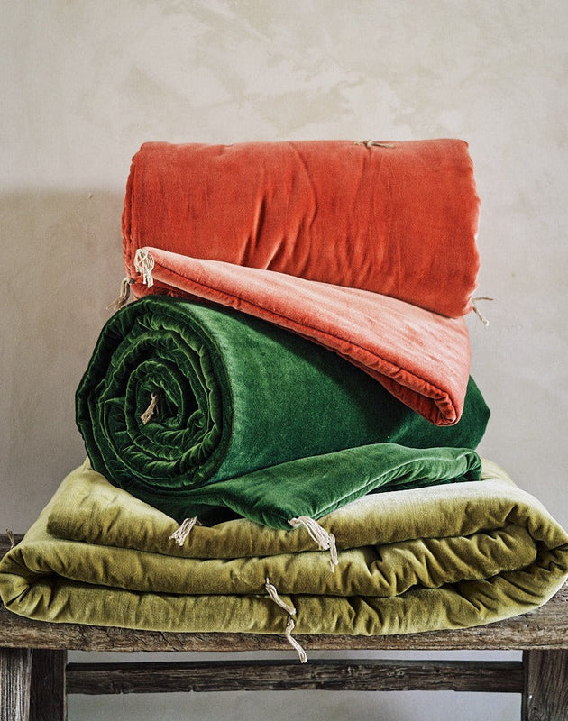 Sofa cover Velours lavé