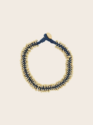 Bracelet perle or