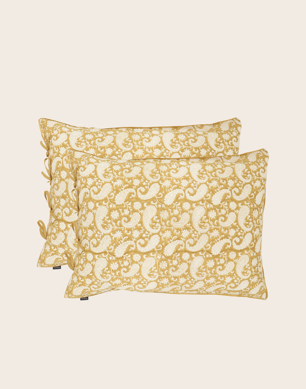 Set of 2 Paisley pillowcases