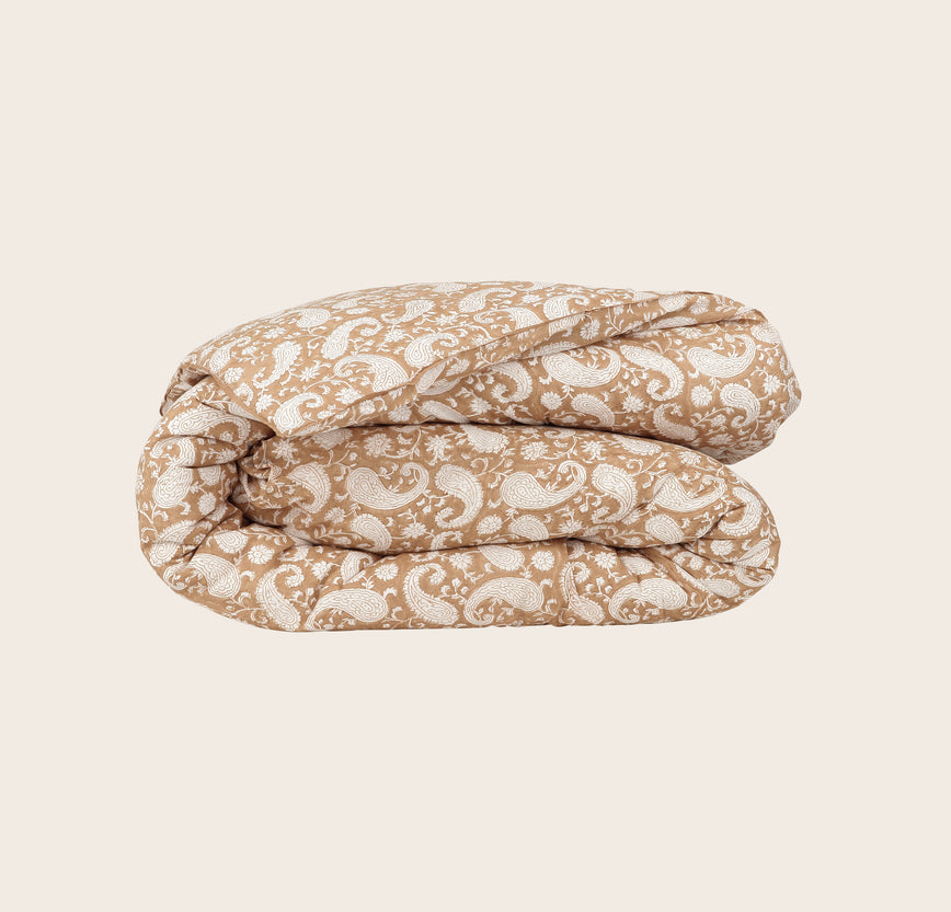 Organic Paisley Duvet Cover
