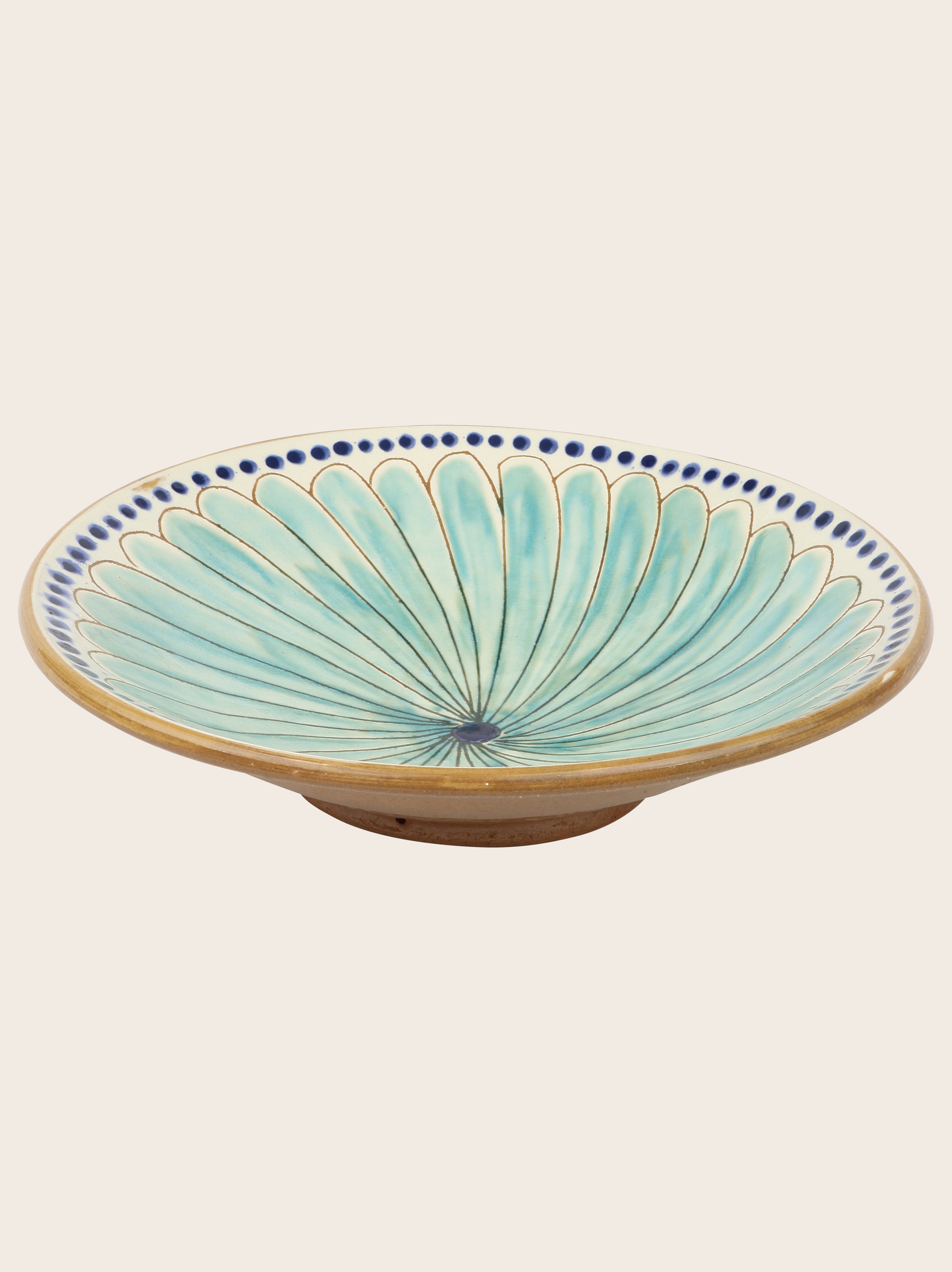 Plat Cleo en céramique - Art de la table - Caravane