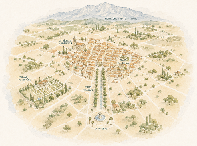 Une escale à Aix-en-Provence