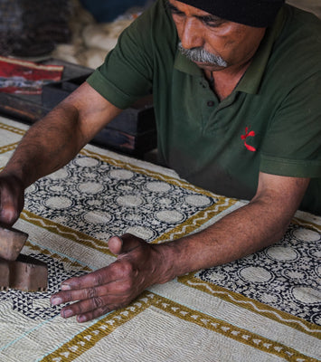 Nos nouveaux sets de table Kantha