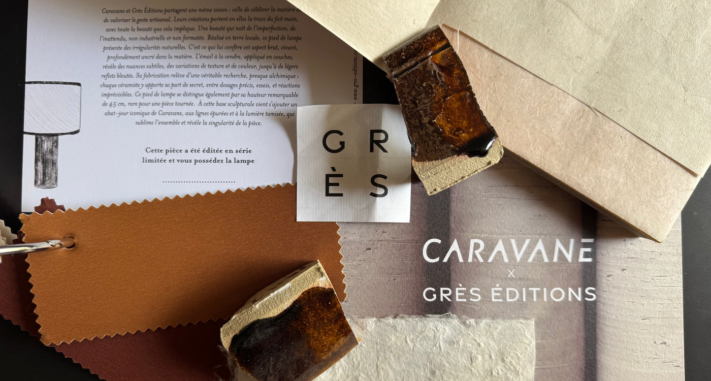 Caravane x Grès Éditions