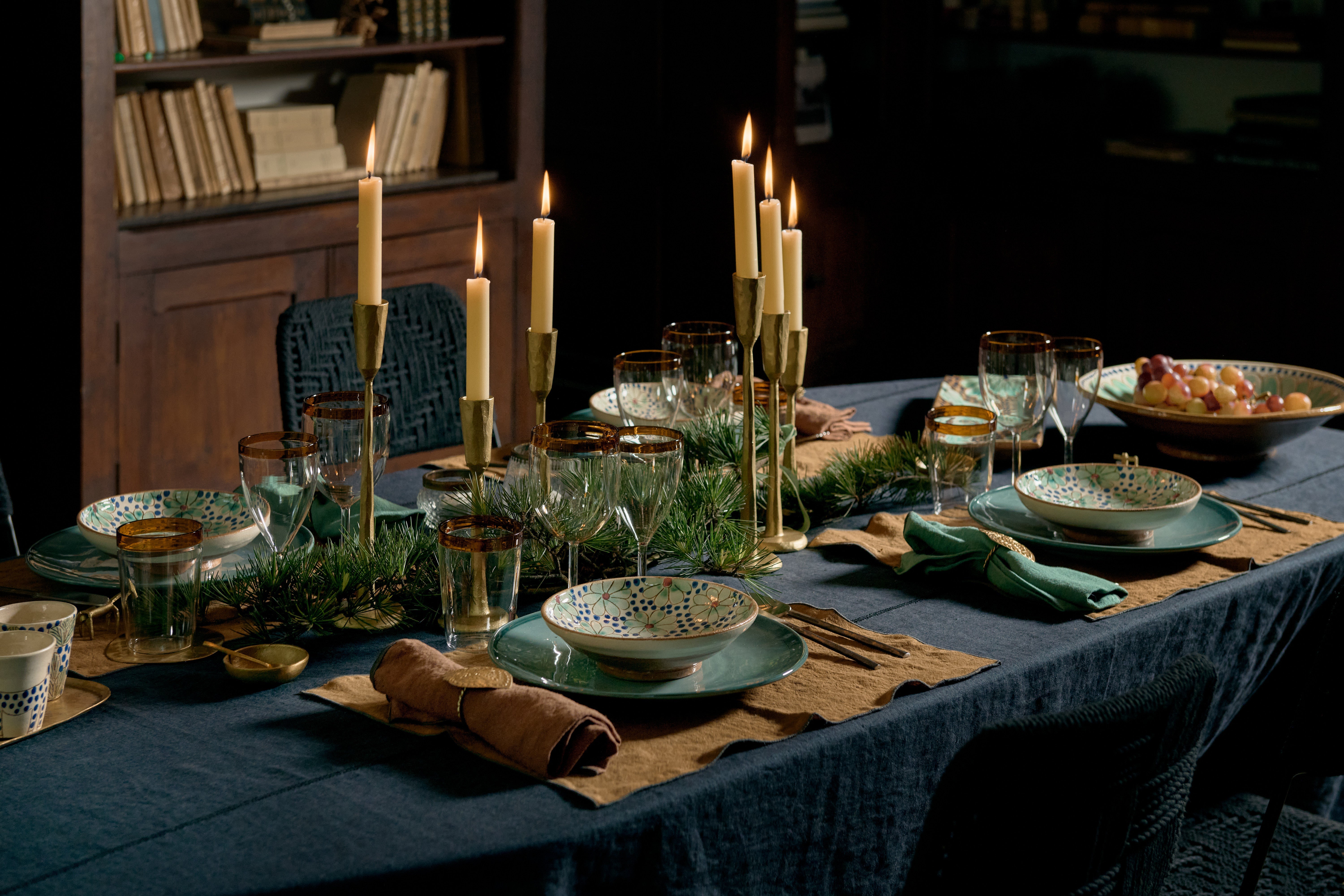 Une table de fête enchantée