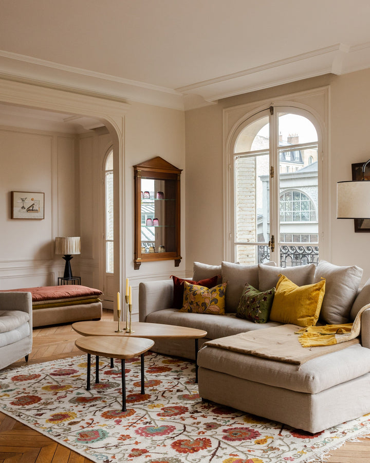 Un salon en fleurs
