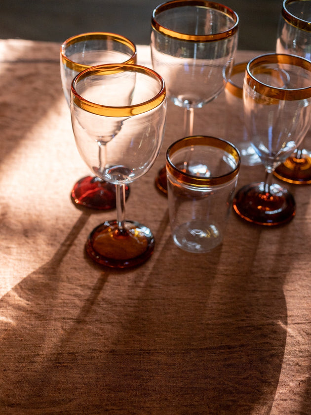Set of 4 Ina stemmed glasses