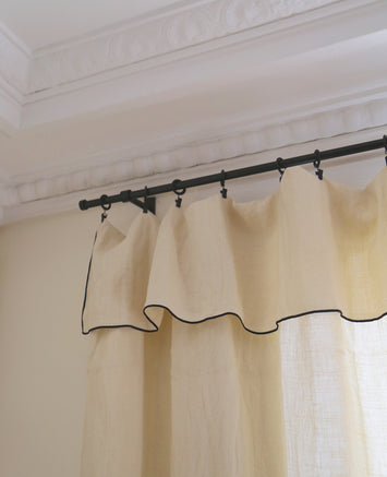 Tringle à rideaux Ida aux ligne épurées idéale pour installer vos rideaux Caravane