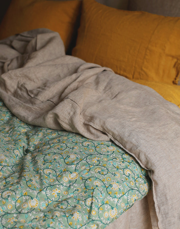 Chambray duvet cover