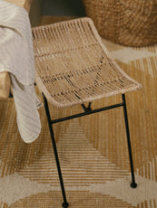 Tabouret Murgi végétal