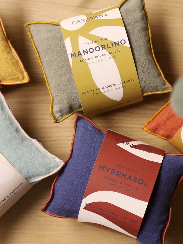 Coussinets parfumées à déposer dans votre dressing pour votre linge
