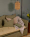 Abat-jour en bambou pour votre salon, luminaire naturel