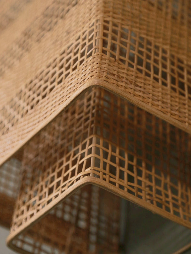 Applique murale en bambou