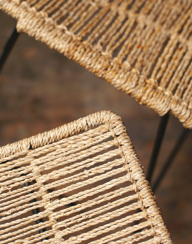 Tabouret Murgi végétal