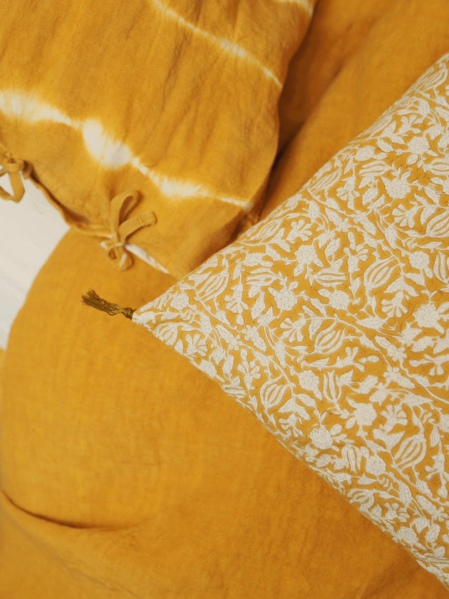 Housse de coussin Tulipan Curcuma