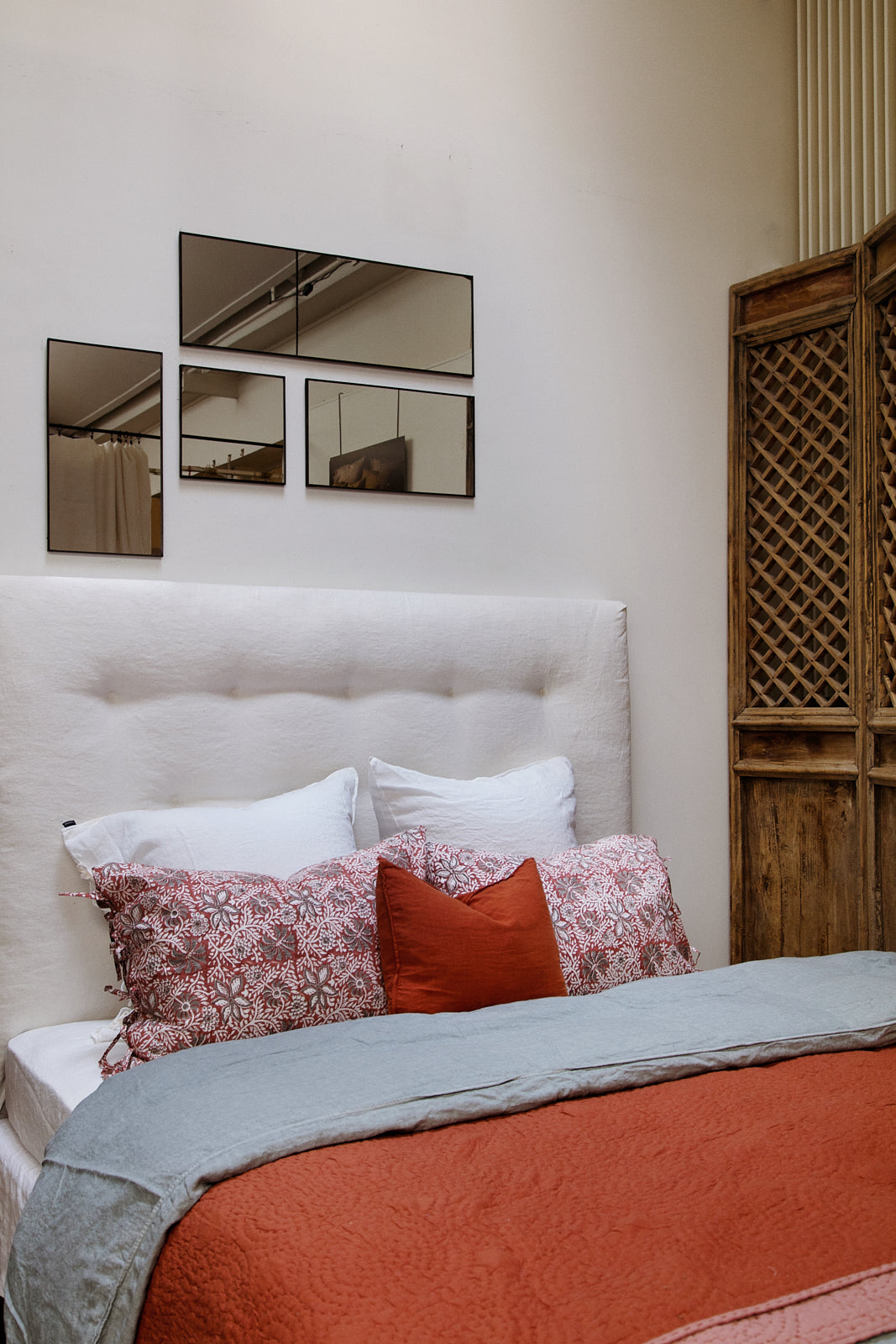 Tête de lit en tissu personnalisable Adar