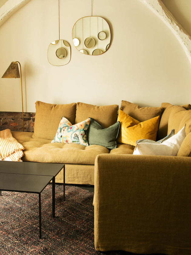 Lampadaire Ella bronze en acier