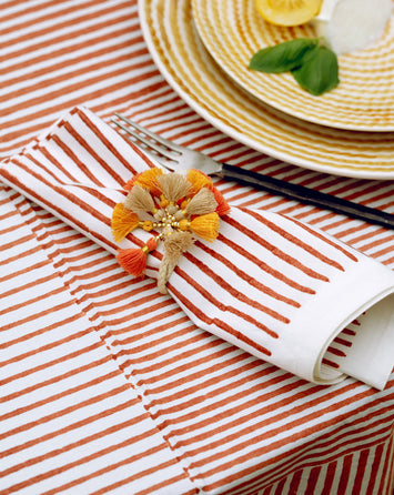 Set de 4 serviettes Aryo