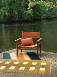 Fauteuil en teck Macha