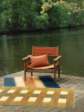 Fauteuil en teck Macha