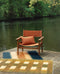 Fauteuil en teck Macha