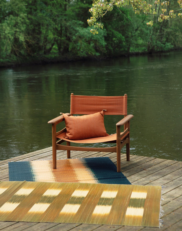 Fauteuil en teck Macha