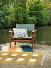 Fauteuil en teck Macha