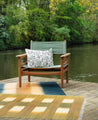 Fauteuil en teck Macha