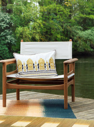 Fauteuil en teck Macha