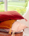Noyaux de cerise en velours de coton