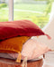 Noyaux de cerise en velours de coton