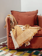 Plaid pied de poule
