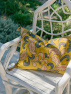Housse de coussin Kalamkari