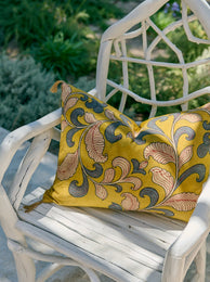 Housse de coussin Kalamkari