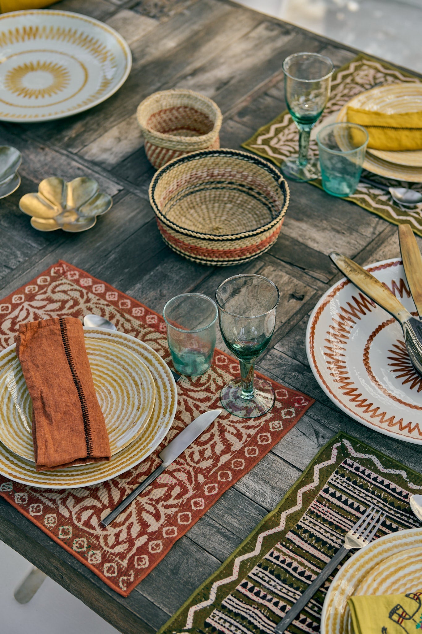 Set de table Kantha